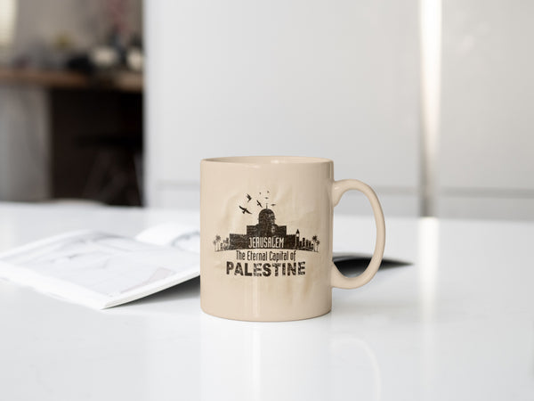 Jerusalem: The Eternal Capital of Palestine Mug