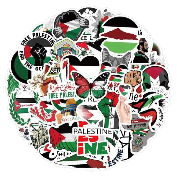 Free Palestine Sticker Pack Collection