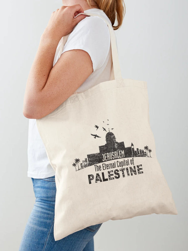 Jerusalem: The Eternal Capital of Palestine Tote Bag