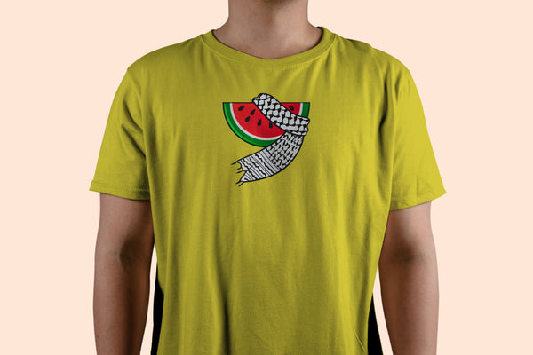 Watermelon & Keffiyeh Palestine T-Shirt